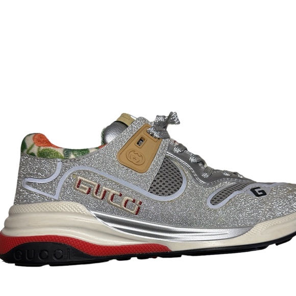 Ultrapace glitter & mesh sneakers - Picture 4 of 12